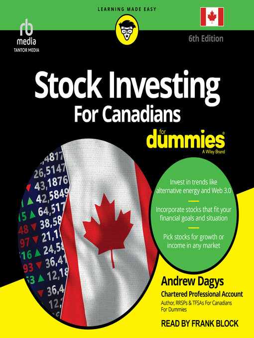 Title details for Stock Investing For Canadians For Dummies by Andrew Dagys - Available